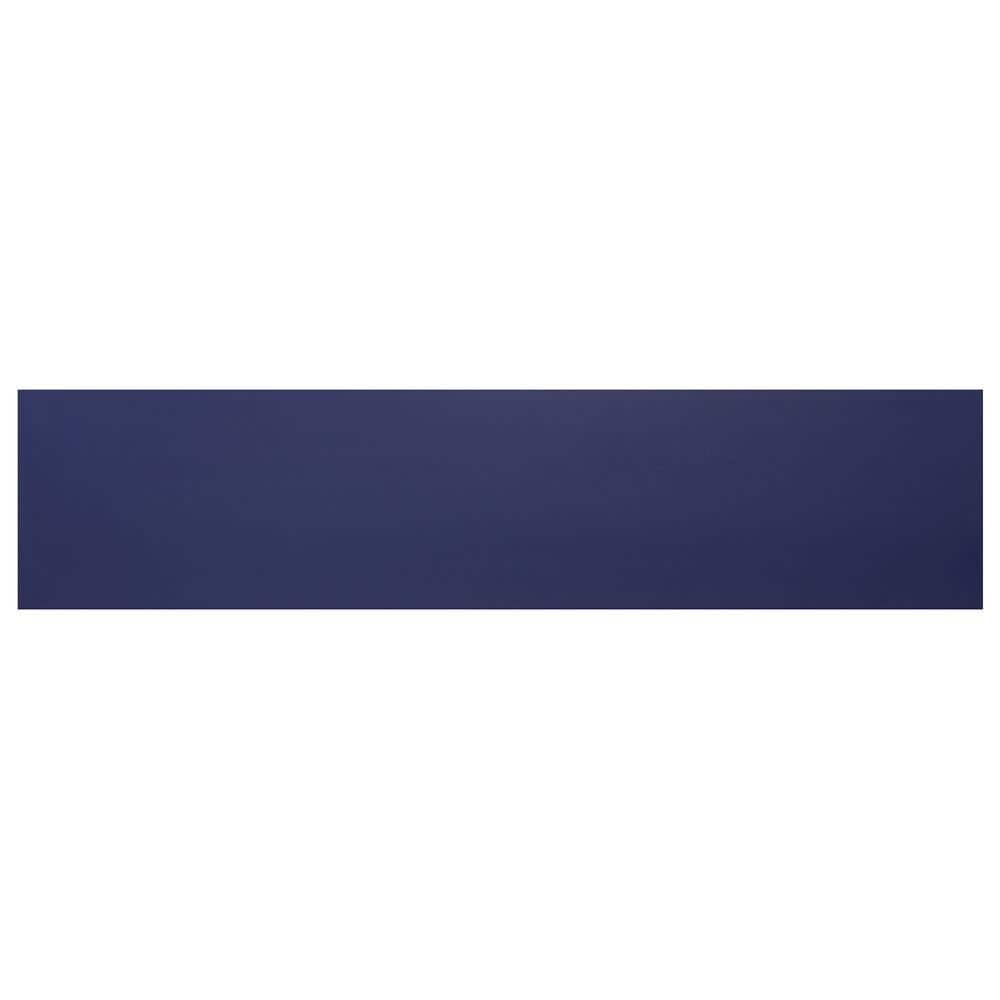 Dark Blue Rectangular TV Stand with Cabinets for TVs up to 75"