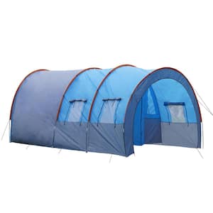 ondergronds voorzichtig vergaan Kingdely 8-10 Persons Camping Tents Waterproof UV Resistance Large Camping  Tent Sun Shelters Outdoor WFLLH0953-01 - The Home Depot