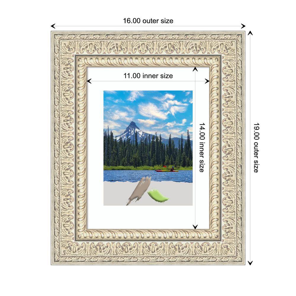 Baroque Cream Ornate Wood Wall Picture Frame
