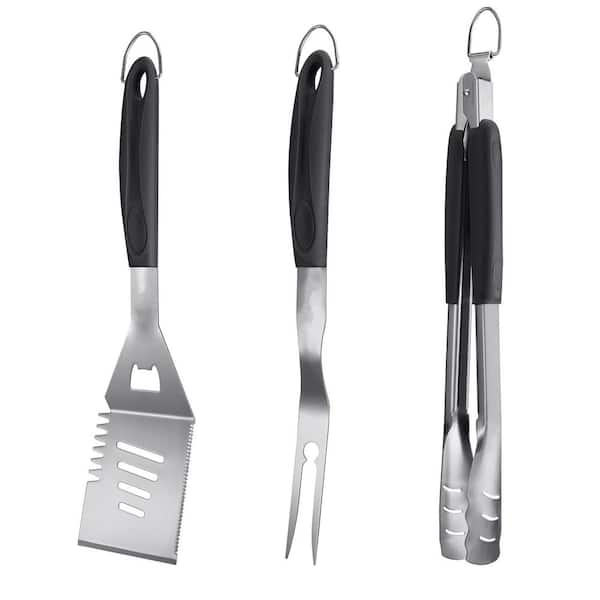 Wudkey Large Grill Accessories Heavy Duty BBQ Set, Stainless Steel