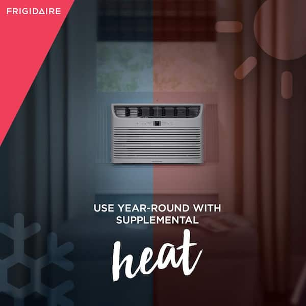 frigidaire 8000 btu window air conditioner with heat