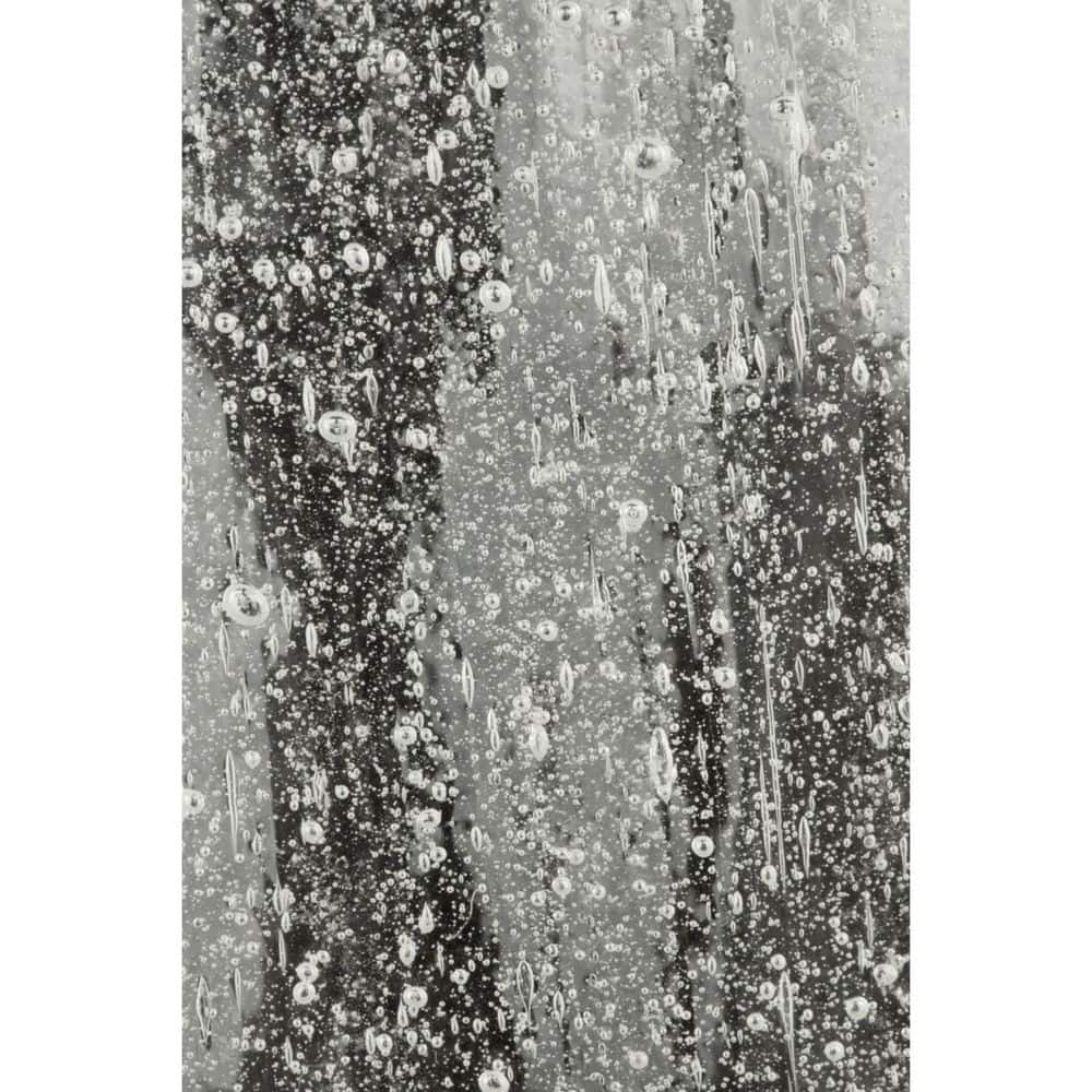 Progress Lighting, Ashmore, 3-Light Post Lantern, Textured Black, Water Seeded Glass, Shade Included