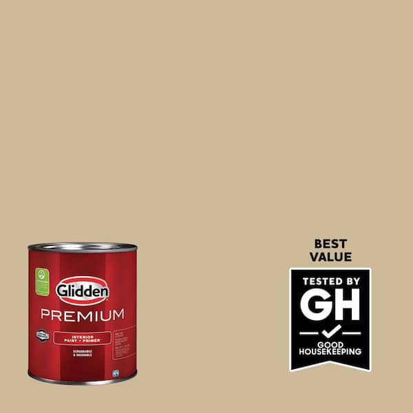 Glidden Premium 1 qt. PPG1098-4 Spiced Vinegar Semi-Gloss Interior Latex Paint