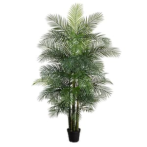 8 ft. UV Resistant Artificial Areca Palm Tree (Indoor/Outdoor)