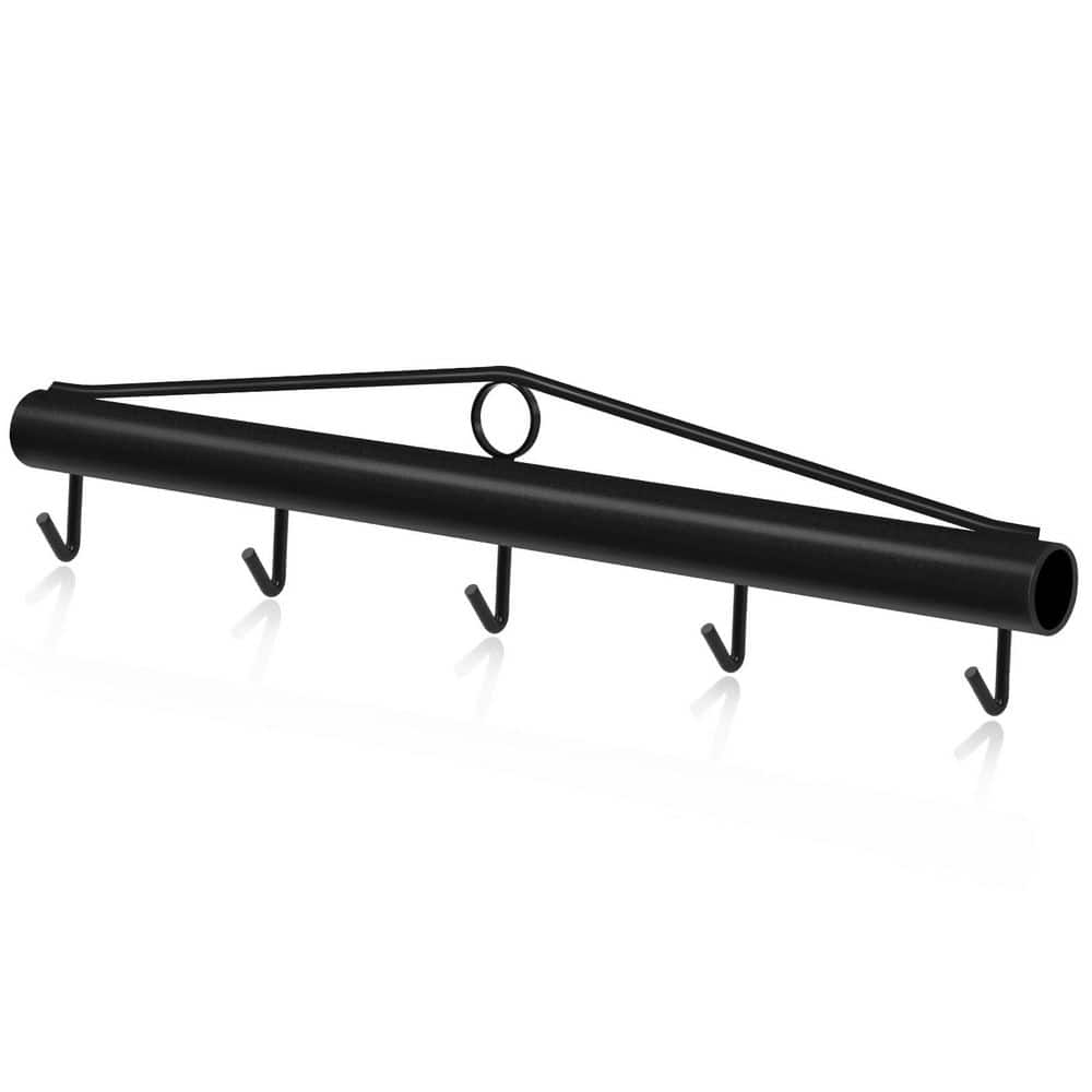 Heavy-Duty 31.5 in. 5-Hook Reinforced Wire Tensioning Black Powder Coated Steel Chain Link Fence Stretcher Bar Hardware price history on PriceWatchPro