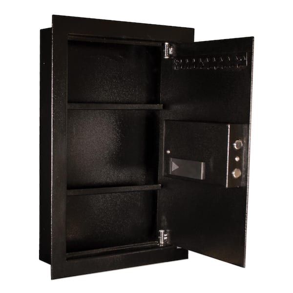 Tracker Safe 0.35 cu. ft. Steel Wall Safe with Electronic Lock