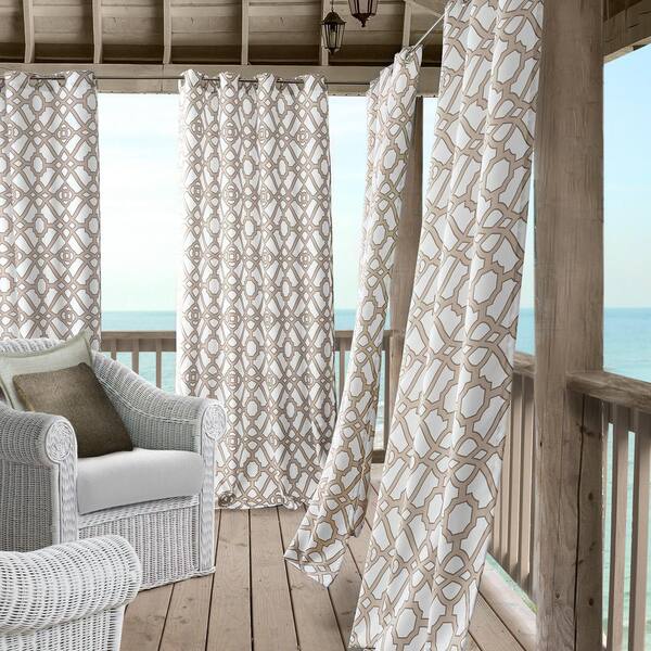 Elrene Marin Indoor/Outdoor Window Curtain