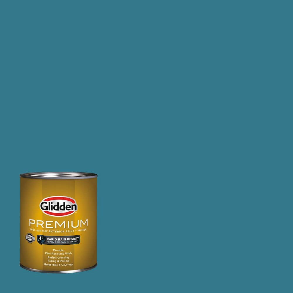 Glidden Premium 1 qt. PPG1151-6 Adventure Satin Exterior Latex