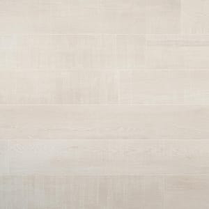 Basswood White 7.87 in. x 47.24 in. Matte Porcelain Floor and Wall Tile (15.49 Sq. Ft. / Case)