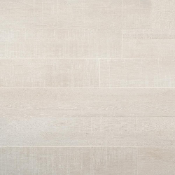 Ivy Hill Tile Basswood White 7.87 in. x 47.24 in. Matte Porcelain Floor and Wall Tile (15.49 Sq. Ft. / Case)