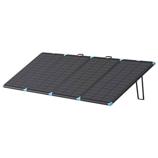 300-Watt Monocrystalline Lightweight Solar Panel Suitcase, 16BB N-Type Waterproof for RV Camping, Portable, Foldable