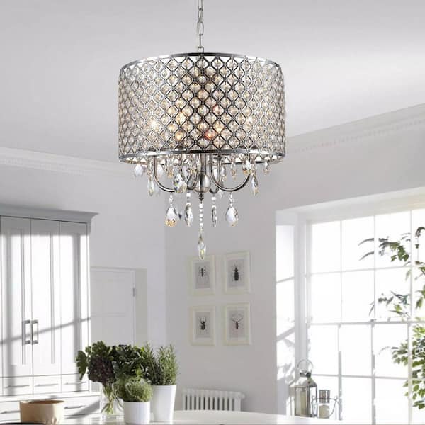 raindrop chandelier home depot