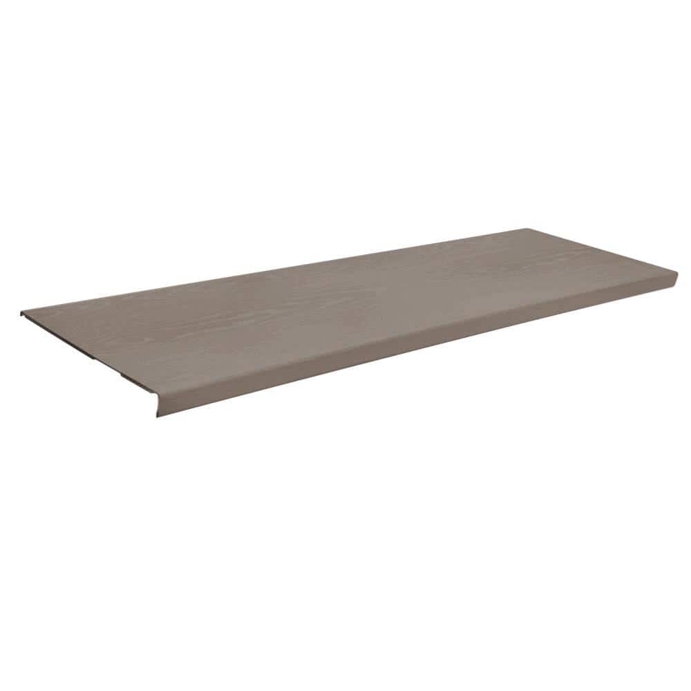 Everbilt 4 ft. x 16 in. Gray Decorative Shelf Cover 90846 The Home Depot