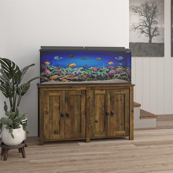 How to Build an Aquarium Cabinet Stand --Free Building Plans!