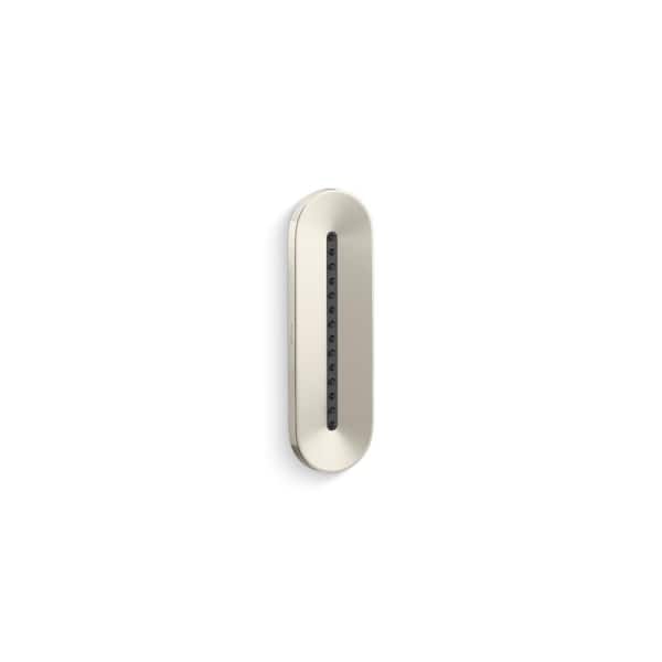 KOHLER Statement Oblong Vichy 1.75 GPM 1-Spray Body Spray in Vibrant Polished Nickel