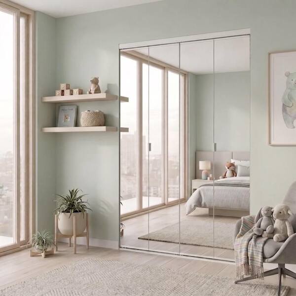 Reviews for Impact Plus 72 in. x 84 in. Polished Edge Mirror Solid