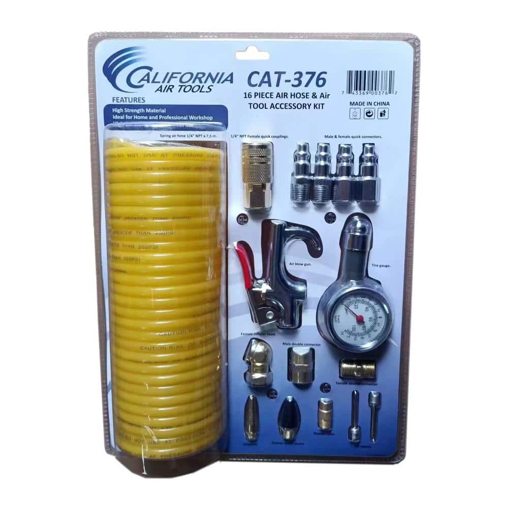 California Air Tools CAT-376 14-Piece Air Tool Accessory Kit California Air Tools CAT-376 14-Piece Air Tool Accessory Kit