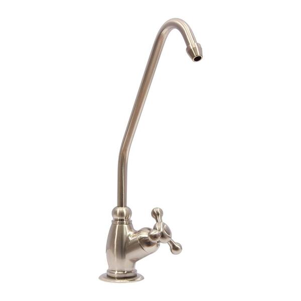 null Single-Handle Drinking Water Filtration Faucet in Brushed Nickel