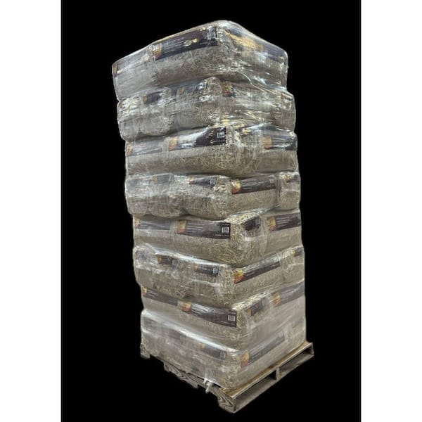 17,500 sq. ft. Bagged Wheat Seeding Straw Mulch Pallet, 35-Count (500 sq. ft./unit)