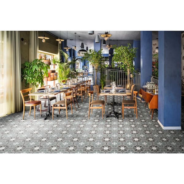 Marazzi D_Segni Lily 8 in. x 8 in. Glazed Porcelain Floor