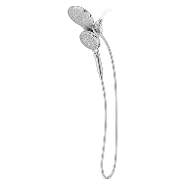 Pfister HydroFuse MagnePfit 6-Spray Dual Wall Mount Fixed and Handheld Shower Head 1.75 GPM in Polished Chrome