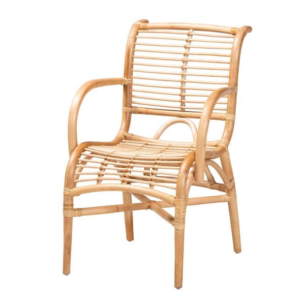 bali & pari Seminyak Natural Rattan Arm Chair