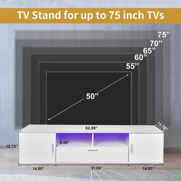 Zeus & Ruta 23.6 in. W x 15.7 in. D x 68.1 in. H White Wood Linen