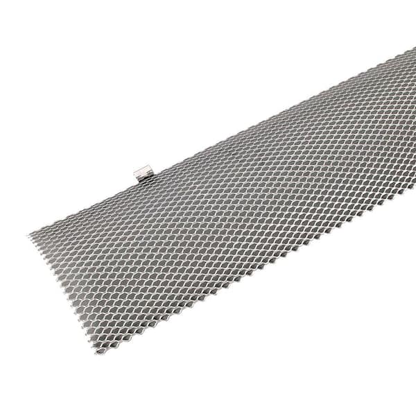 Amerimax Home Products Hinged 6 in. x 3 ft. Unpainted Galvanized Steel Mesh Gutter Guard