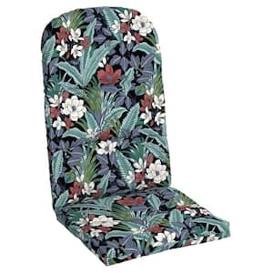 20.5 in. x 31 in. Tropical Outdoor Adirondack Chair Cushion
