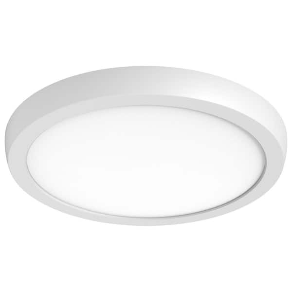 Blink Pro Plus 12 in. 19.5-Watt White Color Selectable Integrated LED Flush Mount Surface Light 1450-1520 lumens