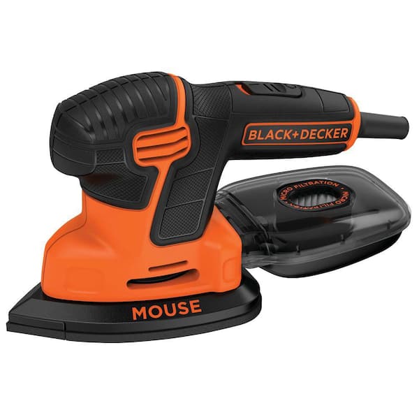 BLACK+DECKER 1.2 Amp Corded Detail Mouse Sander BDEMS600 - The