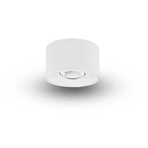 Node 3.25 in. 3000K Surface Mount Integrated LED Dimmable Downlight Damp Rated ETL Certified IC Rated Beam 85 White