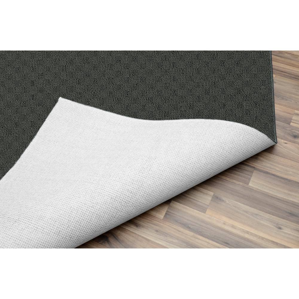 Cinder Gray Town Square 5' x 7' Tufted Synthetic Area Rug