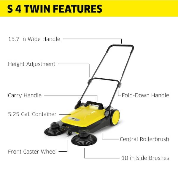 karcher s4 twin push sweeper