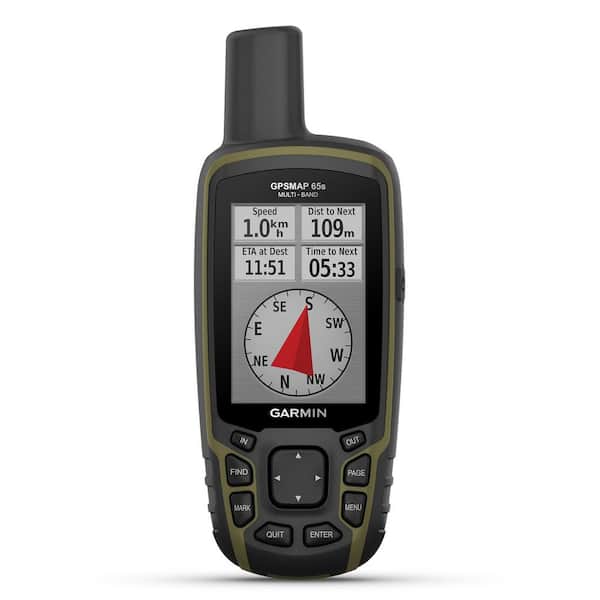 Garmin GPSMAP 65s Multi-Band/Multi-GNSS Handheld with Sensors