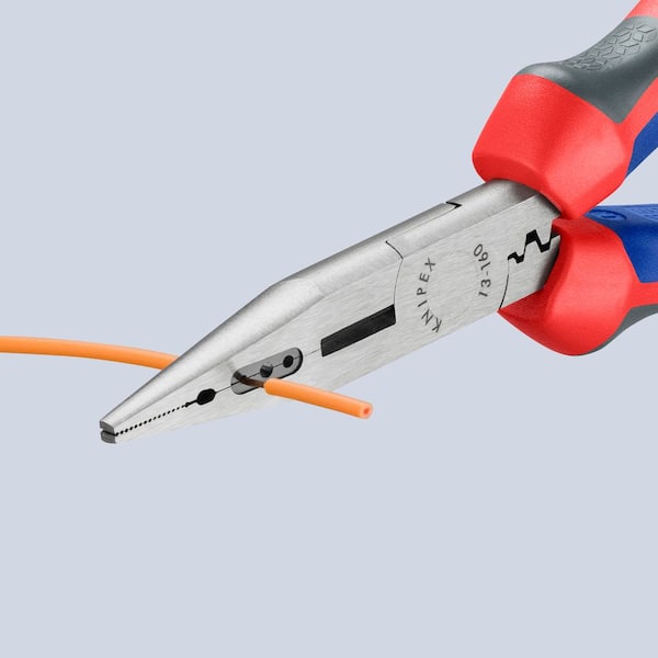 KNIPEX Heavy Duty Forged Steel 4-in-1 Electrician Pliers with 14
