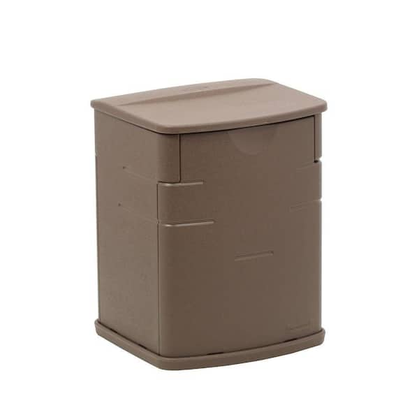 19 Gal. Sandstone Resin Deck Box Z00IPUA0N4 The Home Depot