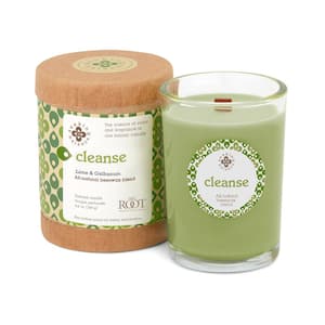 Seeking Balance Cleanse Lime and Galbanum Scented Spa Jar Candle