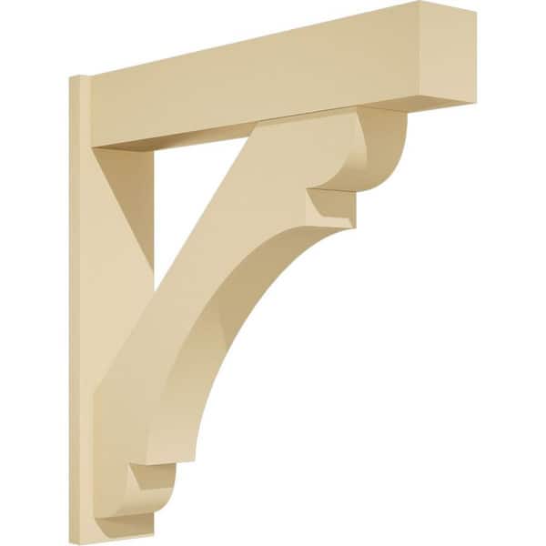 Olympic 7 in. W x 36 in. H x 36 in. D Signature Urethane Polyurethane Outlooker with Block Ends