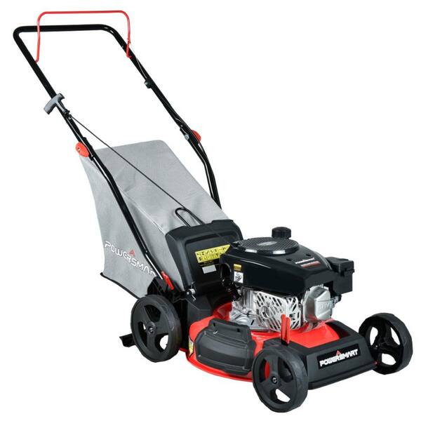 PowerSmart 17 3-in-1 Gas Push Walk Behind Lawn Mower DB8617P The Home ...