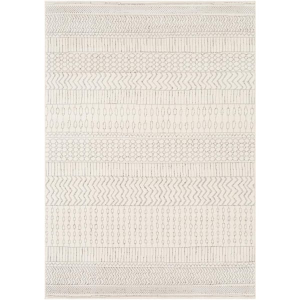 Miran Medium Gray 5 ft. x 7 ft. Area Rug