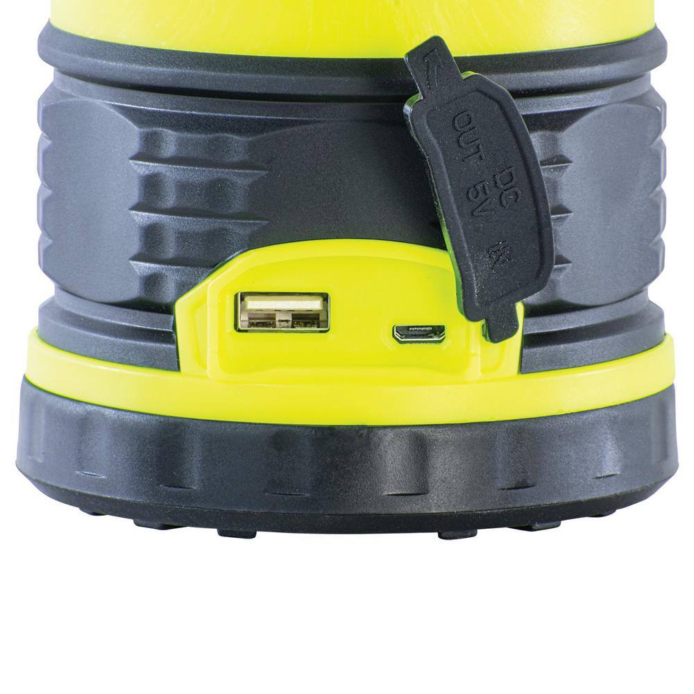 Dorcy 1800 Lumen Rechargeable LED Outdoor Lantern with Power Bank