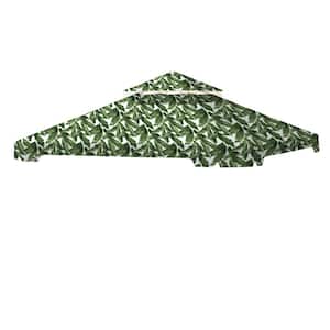Standard 350 Palm Replacement Canopy Top Cover Set for 10 ft. x 10 ft. Cottleville Gazebo