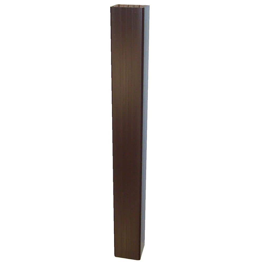Trex Trascend 4 in. x 4 in. x 39 in. Vintage Lantern Composite