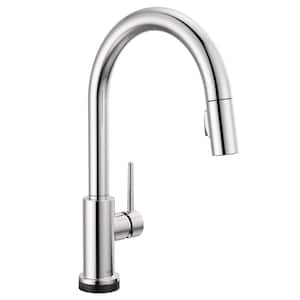Trinsic Single-Handle Pull-Down Sprayer Kitchen Faucet with Touch2O Technology in Chrome