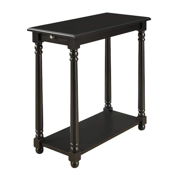 Convenience Concepts French Country Black Regent End Table