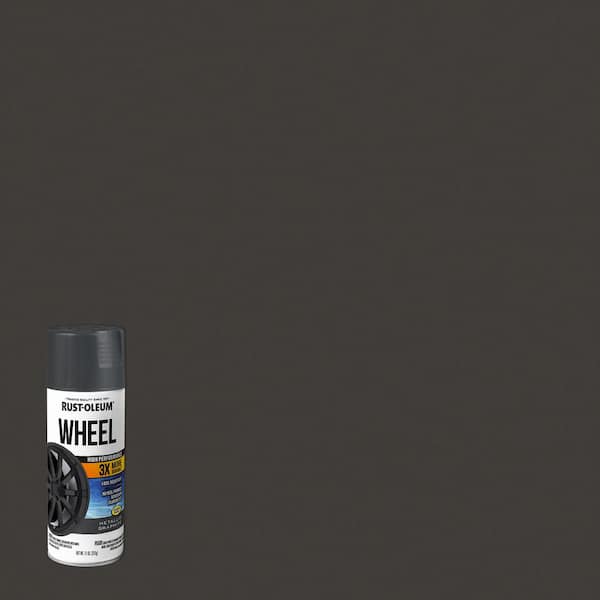 Rust-Oleum Automotive 11 oz. High Performance Metallic Graphite Wheel Spray Paint (Case of 6)
