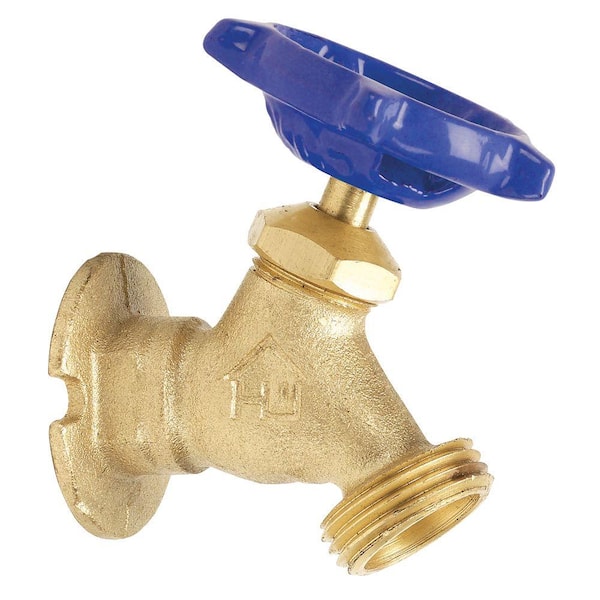 1/2" FIP Sillcock Valves 1/4-Turn LEAD-FREE w/ Flange 10 Garden Faucets 