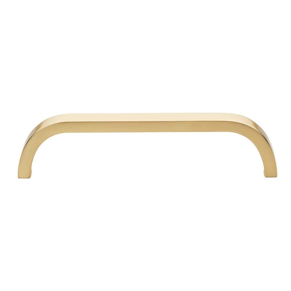 5 in. (128 mm) Center-to-Center Champagne Gold Flat Bar Pull (10-Pack ) price history on PriceWatchPro
