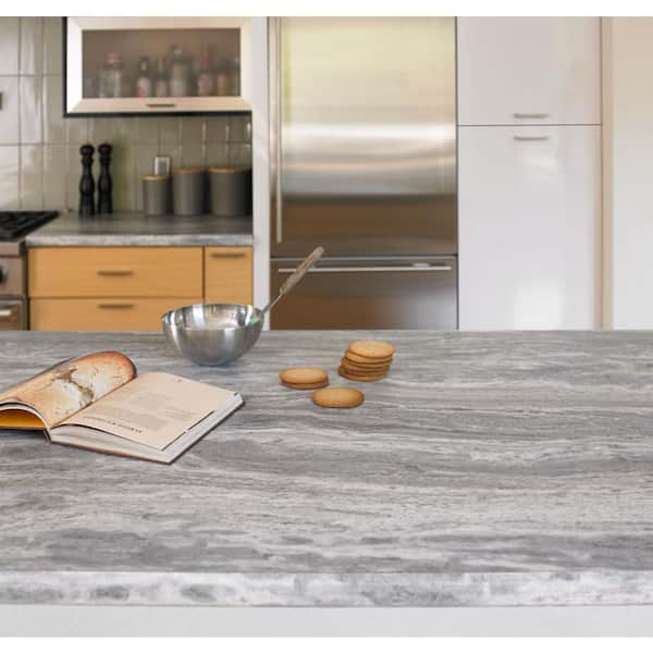5 ft. x 12 ft. Laminate Sheet in 180fx Fantasy Marble with Scovato Finish